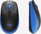 Logitech M190 - Draadloze muis - Blauw