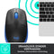 Logitech M190 - Draadloze muis - Blauw