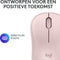 Logitech M240 - Draadloze Muis - Bluetooth - Rose
