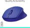 Logitech M330 Silent Plus - Draadloze Muis - Blauw