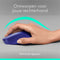 Logitech M330 Silent Plus - Draadloze Muis - Blauw