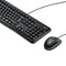 Logitech MK120 Desktop - Toetsenbord en Muis - Azerty België - Zwart