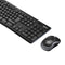 Logitech MK270 - Draadloos Toetsenbord en Muis - Azerty BE - Zwart