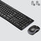 Logitech MK270 - Toetsenbord RF Wireless - QWERTY - Tsjechisch, Polijsten, Turks / Black, Zilver
