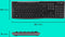 Logitech MK270 - Toetsenbord RF Wireless - QWERTY - Tsjechisch, Polijsten, Turks / Black, Zilver