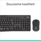 Logitech MK295 Silent - Draadloze Muis en Toetsenbord - QWERTY ISO - Zwart