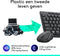 Logitech MK295 Silent - Draadloze Muis en Toetsenbord - QWERTY ISO - Zwart