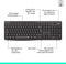 Logitech MK295 Silent - Draadloze Muis en Toetsenbord - QWERTY ISO - Zwart
