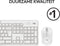 Logitech MK295 Silent - Draadloze muis- en toetsenbordcombinatie - US-Layout / Wit
