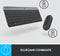 Logitech MK470 Slim Combo - Draadloos toetsenbord en muis - AZERTY - Zwart
