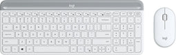 Logitech MK470 Slim Combo - Draadloos Toetsenbord en Muis - QWERTY - Wit