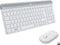 Logitech MK470 Slim Combo - Draadloos Toetsenbord en Muis - QWERTY - Wit