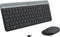 Logitech MK470 - Toetsenbord RF Draadloos - QWERTY - Italiaans / Grafiet