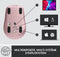 Logitech MX Anywhere 3 - Draadloze Muis - Compact - Rose