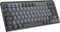Logitech MX Mechanical Mini - Toetsenbord - FR AZERTY - Grijs