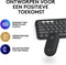 Logitech Pebble 2 Combo voor Mac - Draadloos Toetsenbord en Muis combinatie - Qwerty US - Graphite