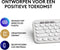 Logitech Pebble Keys 2 K380s - Draadloos Toetsenbord - Bluetooth - Azerty - White