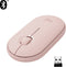 Logitech Pebble M350 - Draadloze Muis - Bluetooth - Roze