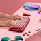 Logitech Pop Keys - Draadloos Mechanisch Emoji Toetsenbord - Qwerty - Heartbreaker Rose