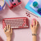 Logitech Pop Keys - Draadloos Mechanisch Emoji Toetsenbord - Qwerty - Heartbreaker Rose