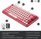 Logitech Pop Keys - Draadloos Mechanisch Emoji Toetsenbord - Qwerty - Heartbreaker Rose