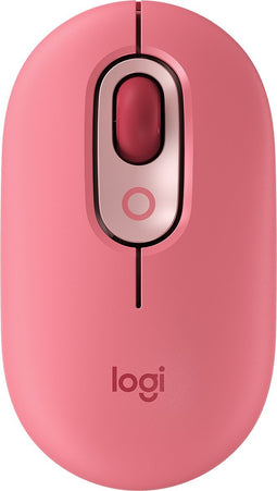 Logitech POP Mouse - Draadloze Emoji Muis met Bluetooth - Heartbreaker Rose