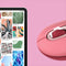 Logitech POP Mouse - Draadloze Emoji Muis met Bluetooth - Heartbreaker Rose