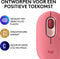 Logitech POP Mouse - Draadloze Emoji Muis met Bluetooth - Heartbreaker Rose