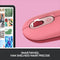 Logitech POP Mouse - Draadloze Emoji Muis met Bluetooth - Heartbreaker Rose