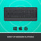 Logitech Signature K650 - Draadloos Toetsenbord - NLB AZERTY - Graphite