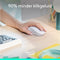Logitech Signature M650 L - Draadloze Muis - Linkshandig - Off White