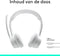 Logitech Zone 300 - Draadloze Headset - Bluetooth - Wit