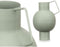 Vaas Bol Groen Staal 15 x 23 x 13 cm (6 Stuks)