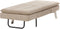 LOIRET - Chaise longue - Beige - Symmetrisch - Polyester