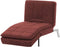 LOIRET - Chaise longue - Rood - Symmetrisch - Polyester