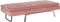 LOIRET - Chaise longue - Roze - Fluweel