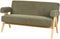 Bank TAMRE Bouclé Groen 2-zitter