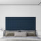 vidaXL - Wandpanelen - 12 - st - 1,62 - m² - 90x15 - cm - fluweel - blauw