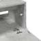vidaXL - Wastafelkast - 40x37x59 - cm - bewerkt - hout - betongrijs