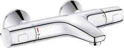 GROHE Precision Trend Thermostatische Badkraan - 15cm - Waterbesparend - Met omstelling - Chroom