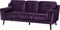 LOKKA - Driezitsbank - Paars - Fluweel