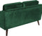 LOKKA - Tweezitsbank - Groen - Fluweel