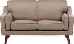 LOKKA - Tweezitsbank - Lichtbruin - Polyester