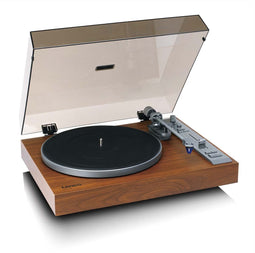 Lenco LBT-515WD - Platenspeler - Bluetooth - Direct drive - Ortofon 2M Blue cartridge - Hout