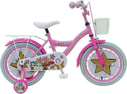 LOL Surprise Kinderfiets - Meisjes - 16 inch - Roze - Twee Handremmen