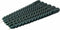 Lolaa Gedraaide Swirl dinerkaars groen 20cm - 6 stuks
