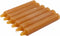 Lolaa Rustic dinerkaars geel 15cm - 6 stuks
