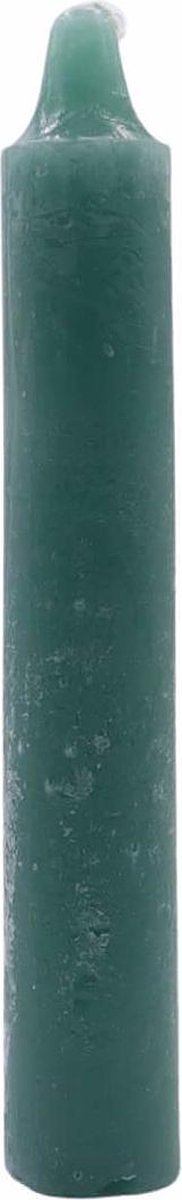 Lolaa Rustic dinerkaars groen 15cm - 6 stuks