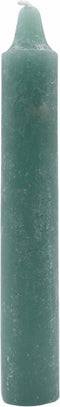 Lolaa Rustic dinerkaars lichtgroen 15cm - 6 stuks