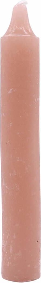 Lolaa Rustic dinerkaars soft pink 14cm - 6 stuks